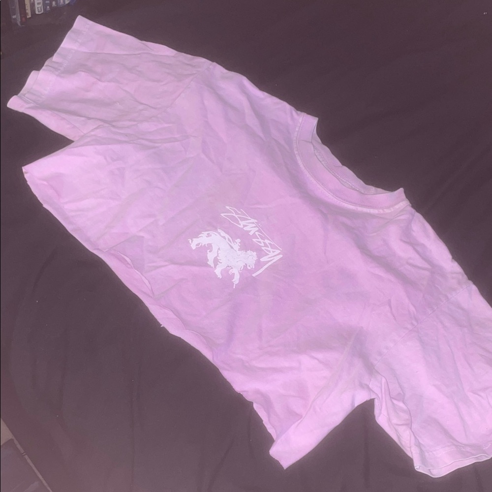 STUSSY Crop Teee